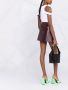The Attico Leren shopper Zwart - Thumbnail 2