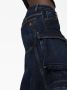 The Attico Low waist jeans Blauw - Thumbnail 3