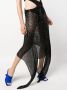 The Attico Midi-jurk verfraaid met pailletten Zwart - Thumbnail 5