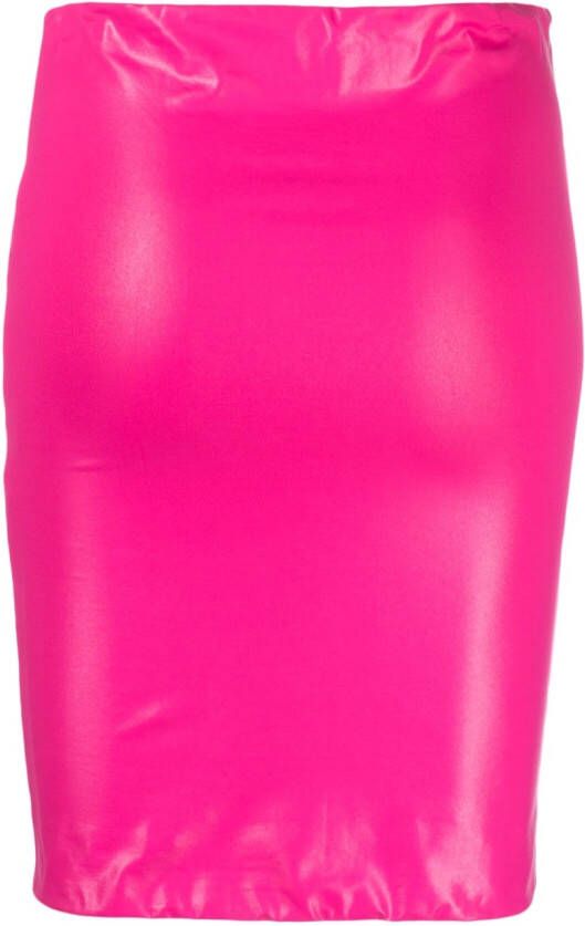 The Attico Metallic stranddoek Roze