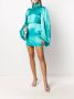 The Attico Mini-jurk Blauw - Thumbnail 1