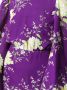 The Attico Mini jurk met bloemenprint dames zijde 40 Paars - Thumbnail 4