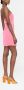 The Attico Mini-jurk met zijsplit Roze - Thumbnail 3