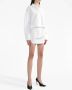The Attico Mini-rok met geborduurd logo Wit - Thumbnail 2