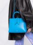 The Attico Monday leren shopper Blauw - Thumbnail 3