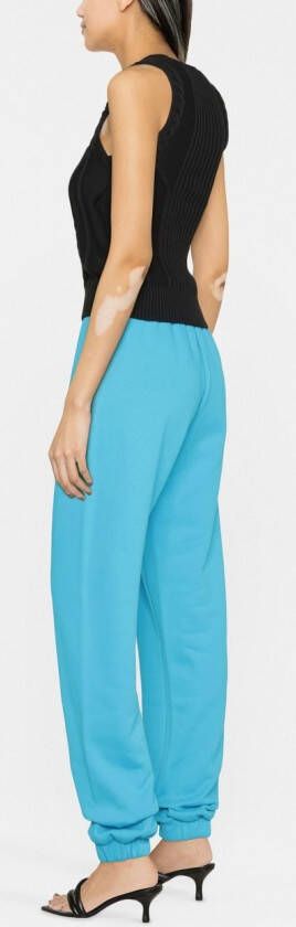 The Attico Mouwloze top Zwart