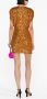 The Attico Mini-jurk verfraaid met pailletten Oranje - Thumbnail 4