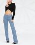 The Attico Straight jeans Blauw - Thumbnail 4