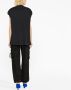 The Attico T-shirt met hoge hals Zwart - Thumbnail 4