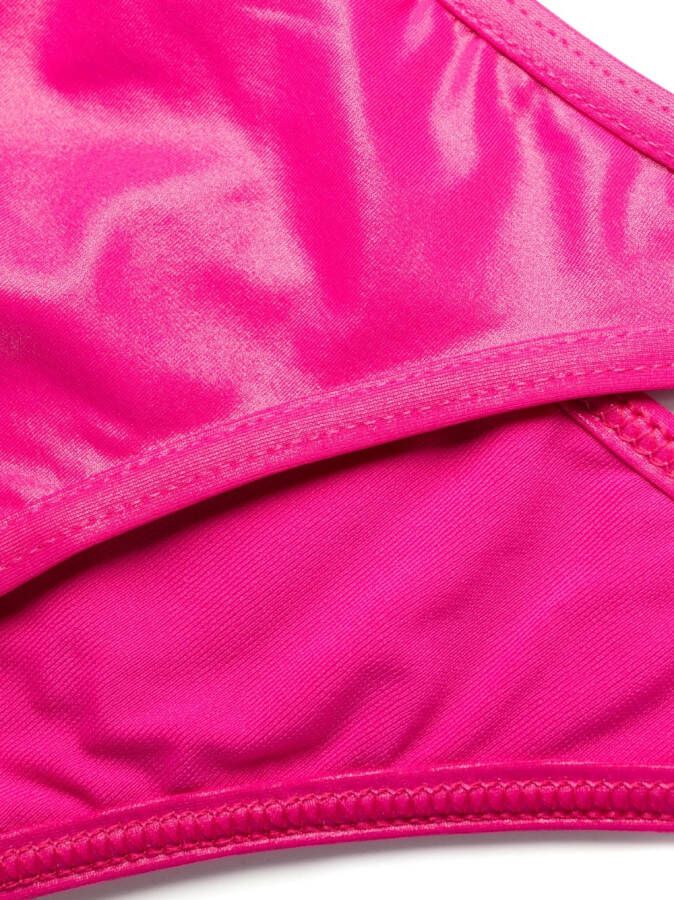 The Attico Triangel bikini Roze