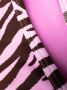 The Attico Bikini met zebraprint Bruin - Thumbnail 4