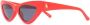 The Attico Zonnebril met cat-eye montuur Rood - Thumbnail 2