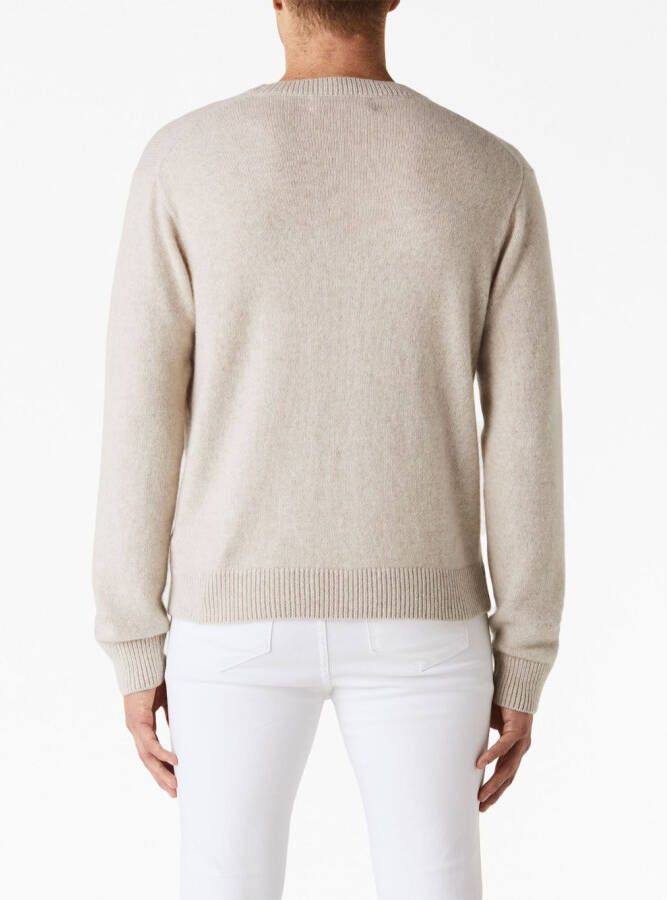 The Elder Statesman Kasjmier trui Beige