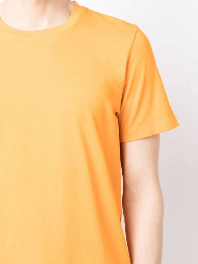 The Elder Statesman T-shirt met print Oranje