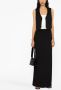 The Frankie Shop Malvo maxi kokerrok Zwart - Thumbnail 2