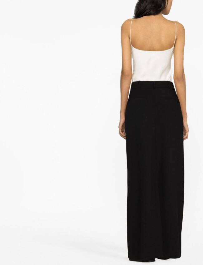 The Frankie Shop Malvo maxi kokerrok Zwart