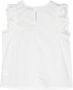 THE NEW SOCIETY Blouse met ruches Wit - Thumbnail 2