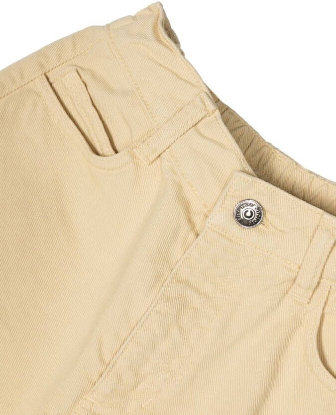 THE NEW SOCIETY High waist shorts Geel