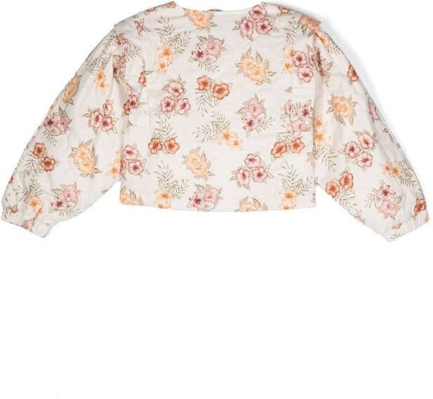 THE NEW SOCIETY Jack met all-over print Beige