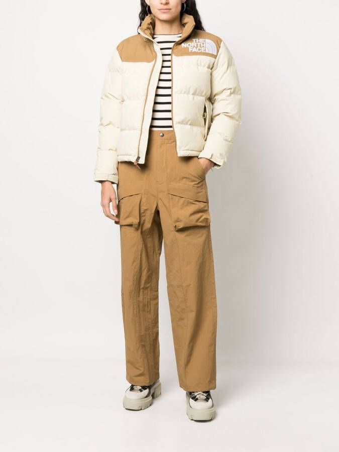 The North Face Broek met wijde pijpen Bruin