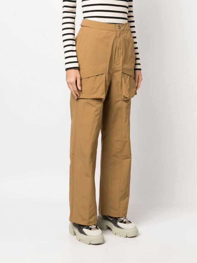 The North Face Broek met wijde pijpen Bruin