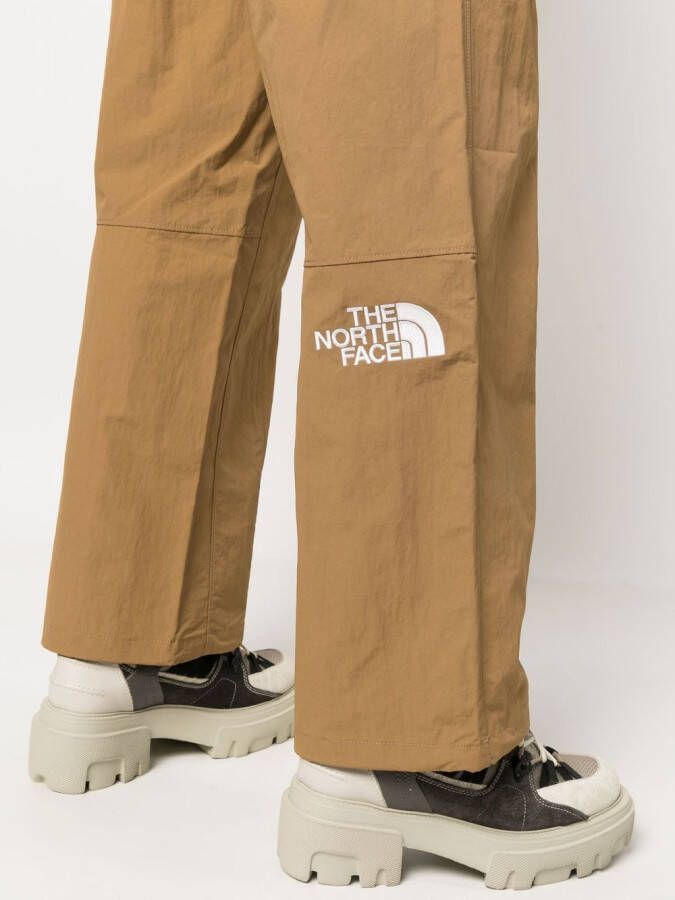 The North Face Broek met wijde pijpen Bruin
