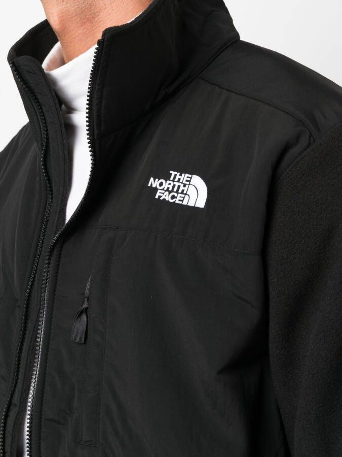 The North Face Fleece jack met logoprint Zwart