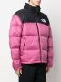 The North Face Donsjack met logoprint Paars - Thumbnail 2