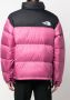 The North Face Donsjack met logoprint Paars - Thumbnail 3