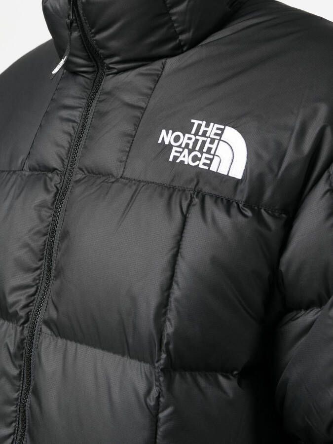 The North Face Gewatteerd donsjack Zwart