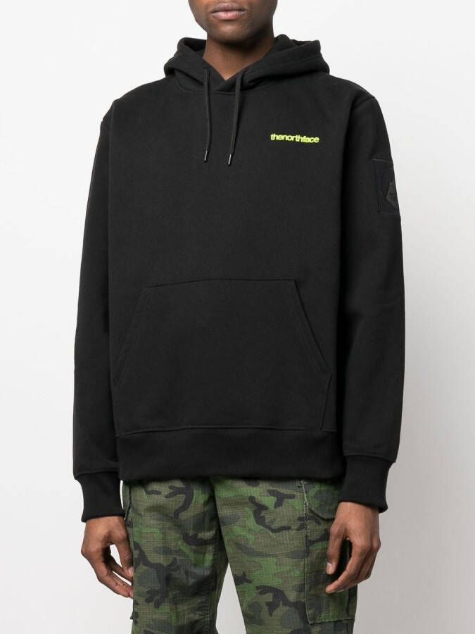 The North Face Hoodie met logoprint Zwart
