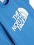 The North Face Kids T-shirt met logoprint Blauw - Thumbnail 3