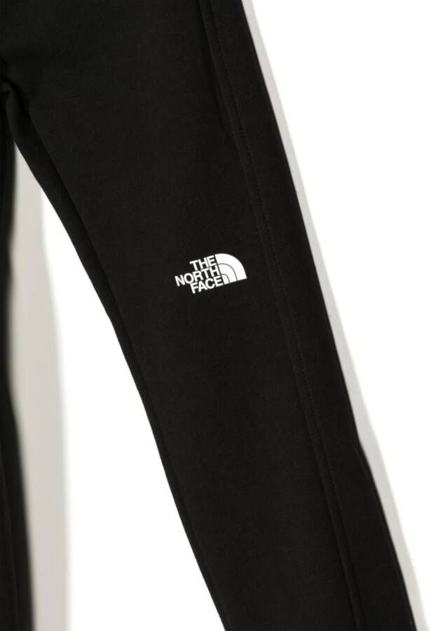 The North Face Kids Trainingspak met logoprint Zwart