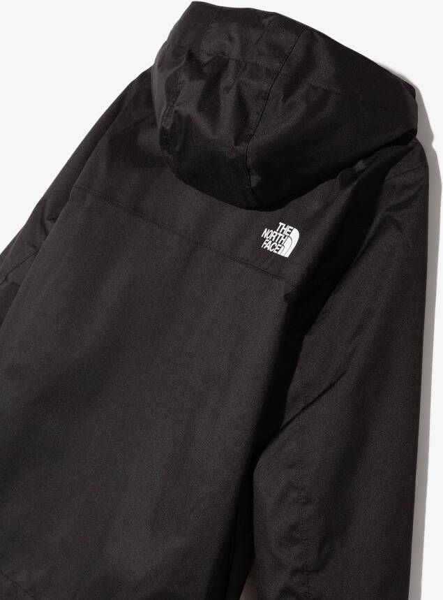 The North Face Kids Regenjack met capuchon Zwart