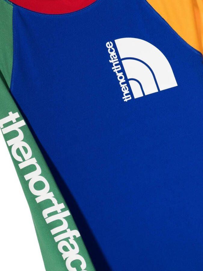 The North Face Kids Shirt en shorts met logoprint MULTI COLOURS