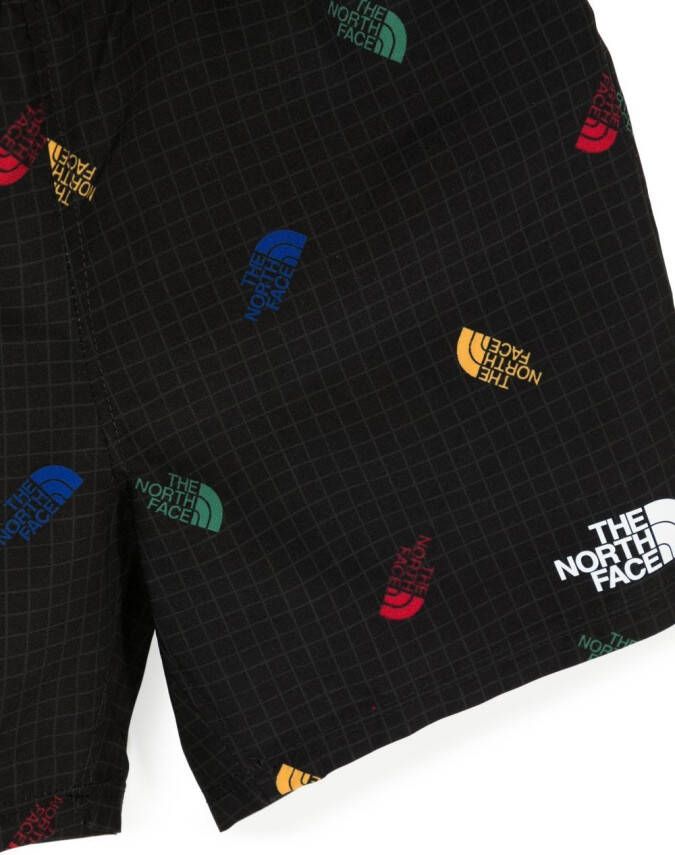 The North Face Kids Shirt en shorts met logoprint MULTI COLOURS