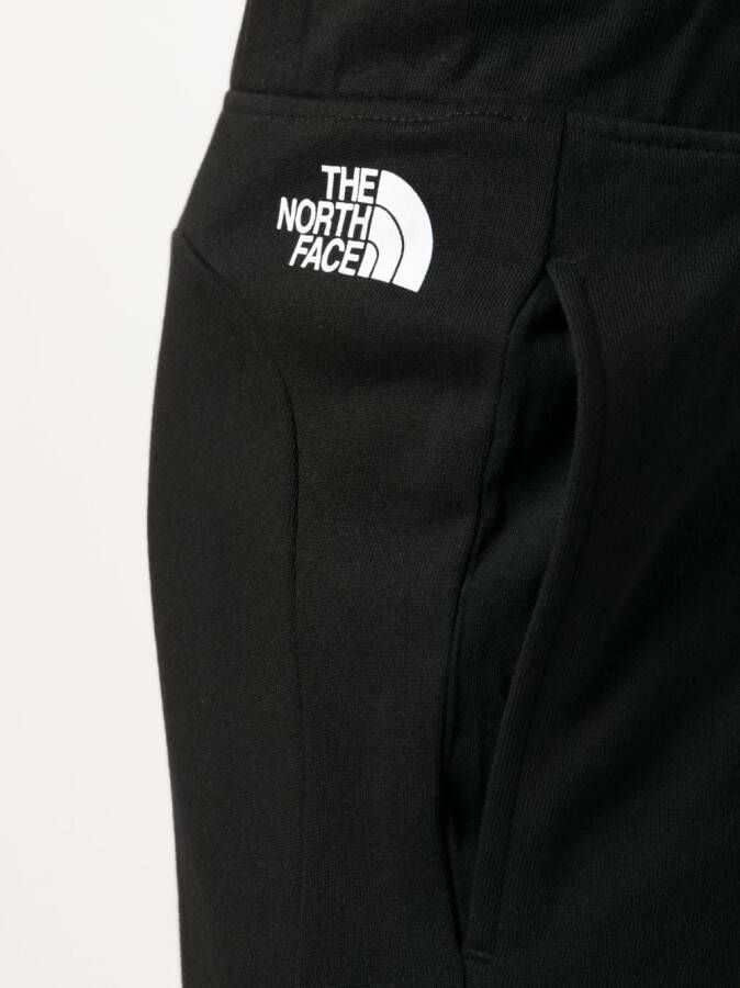 The North Face Trainingsshorts met logopatch Zwart