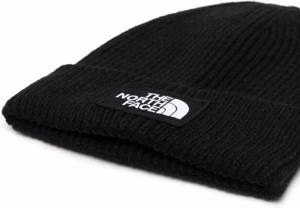 The North Face Muts met logopatch Zwart