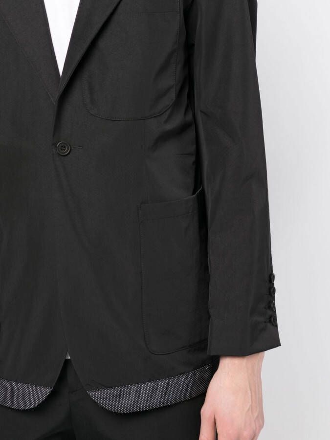 The Power For The People Blazer met enkele rij knopen Zwart