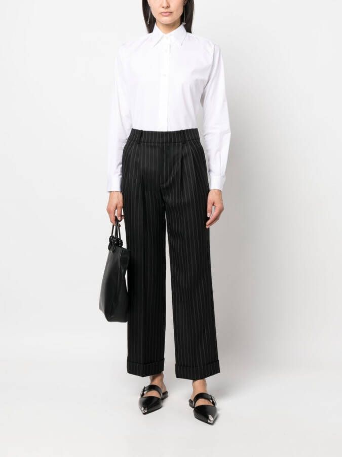 The Row Katoenen blouse Wit