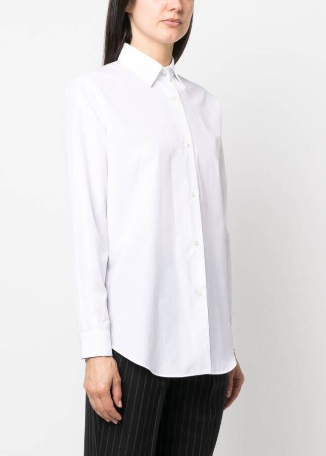 The Row Katoenen blouse Wit