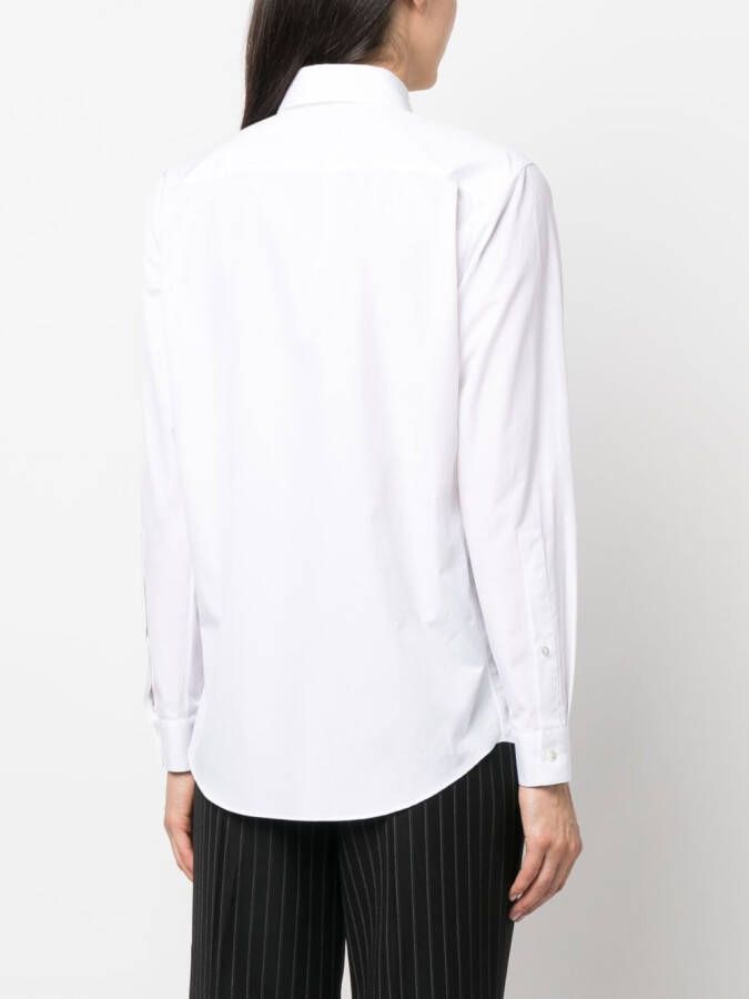 The Row Katoenen blouse Wit