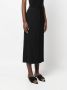 The Row High waist midi-rok Zwart - Thumbnail 3