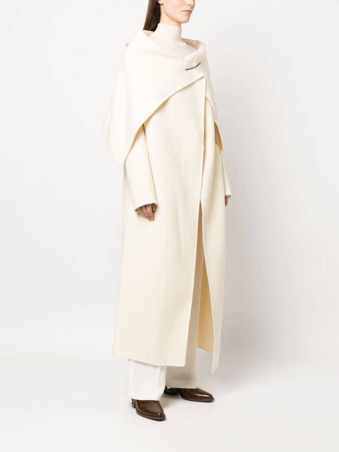 The Row Kasjmier jas Beige