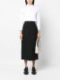 The Row mid-eight tailored pencil skirt Zwart - Thumbnail 2