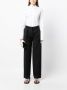 The Row Mid waist pantalon Zwart - Thumbnail 2