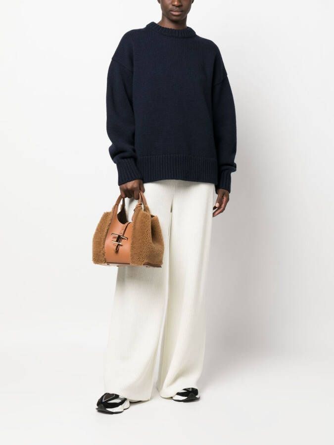 The Row Trui met pofmouwen Blauw