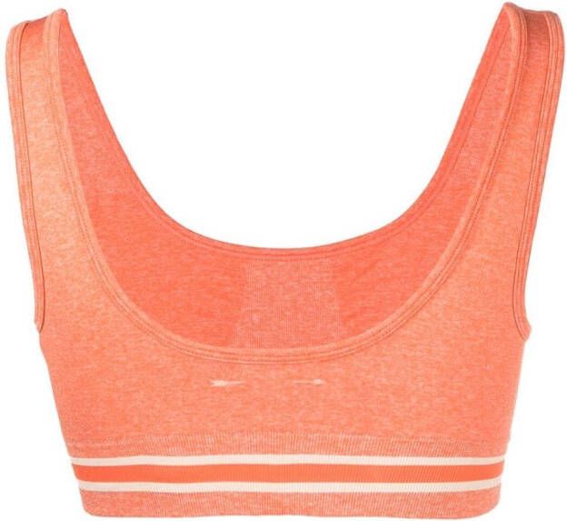 The Upside Bh met gestreepte zoom Oranje