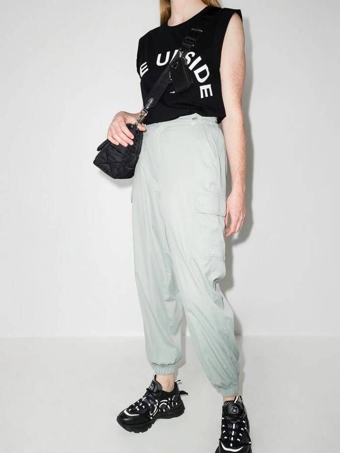 The Upside Tanktop met logoprint Zwart
