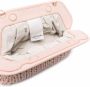 Themoirè Bios geweven clutch Roze - Thumbnail 5